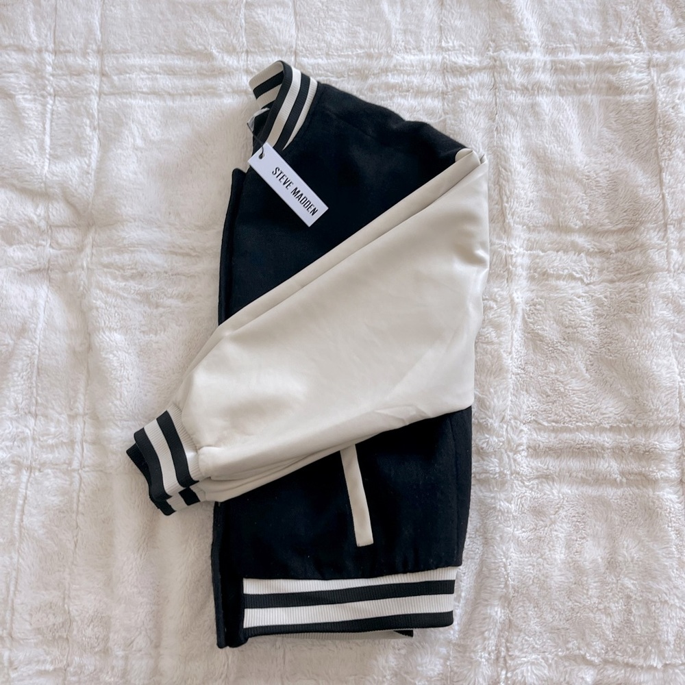 NWT Steve Madden Varsity Jacket